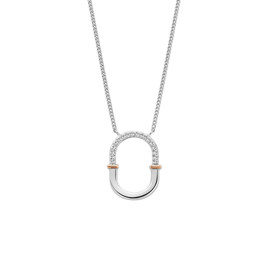 Clogau Connection Necklace In Silver *