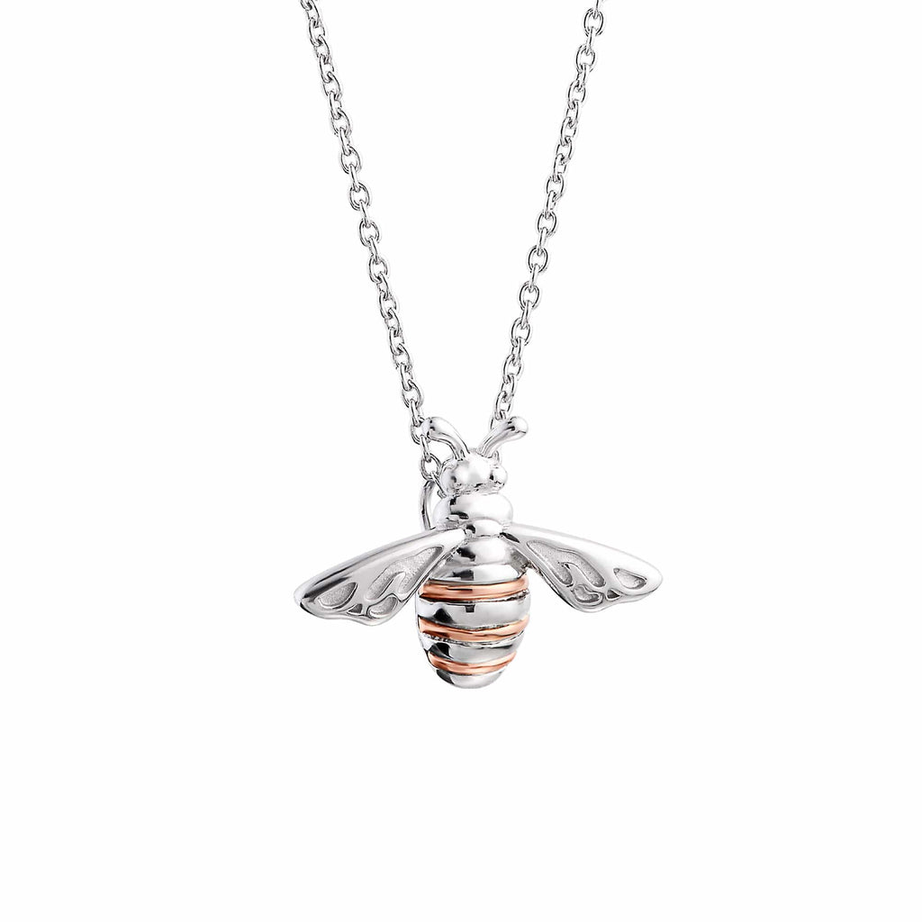 Clogau Natures Wonder Honey Bee Pendant In Sterling Silver 3SHNBP