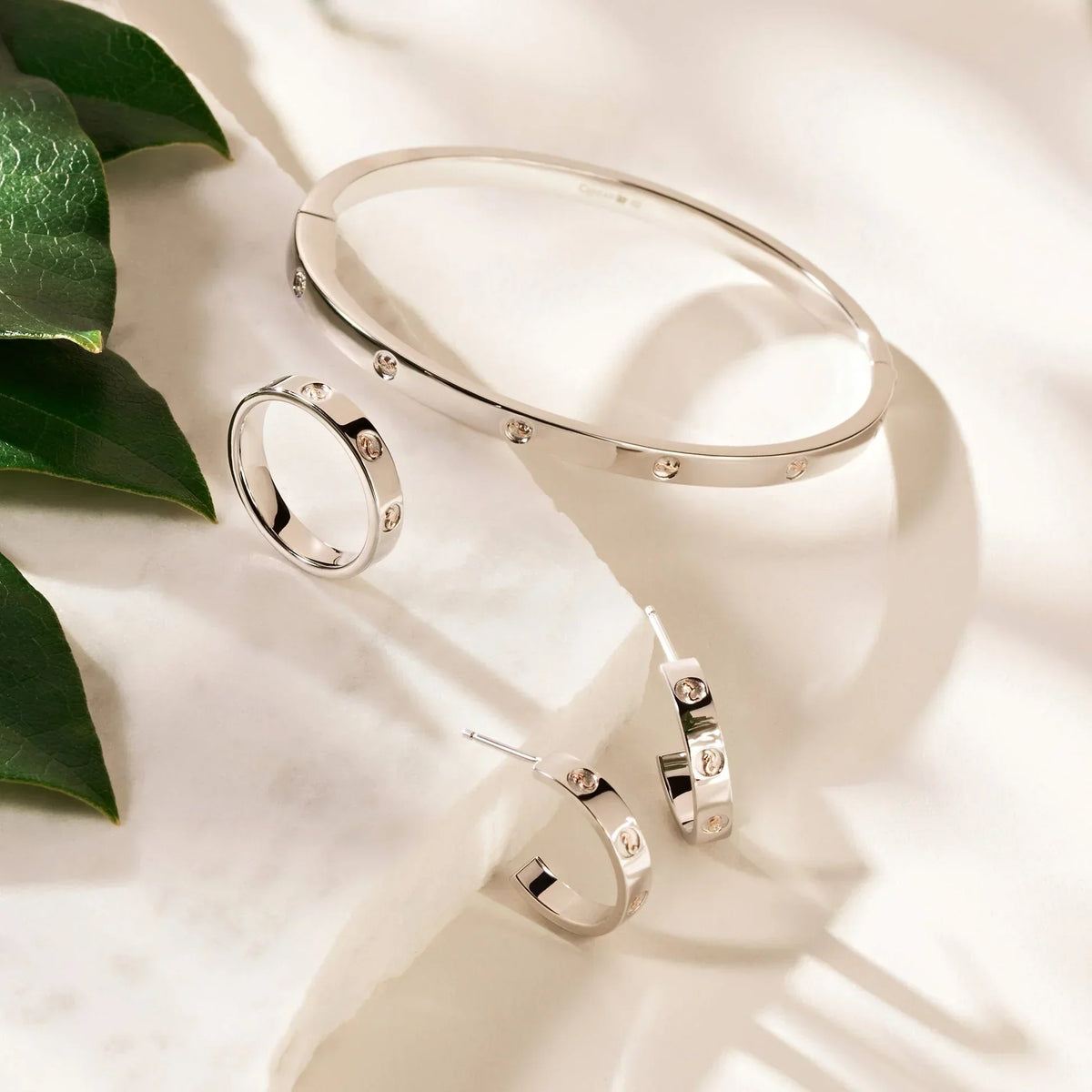 Clogau Insignia Slim Bangle Sterling Silver by Clogau