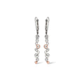 Clogau Celebration White Topaz Drop Earrings In Sterling Silver by Clogau