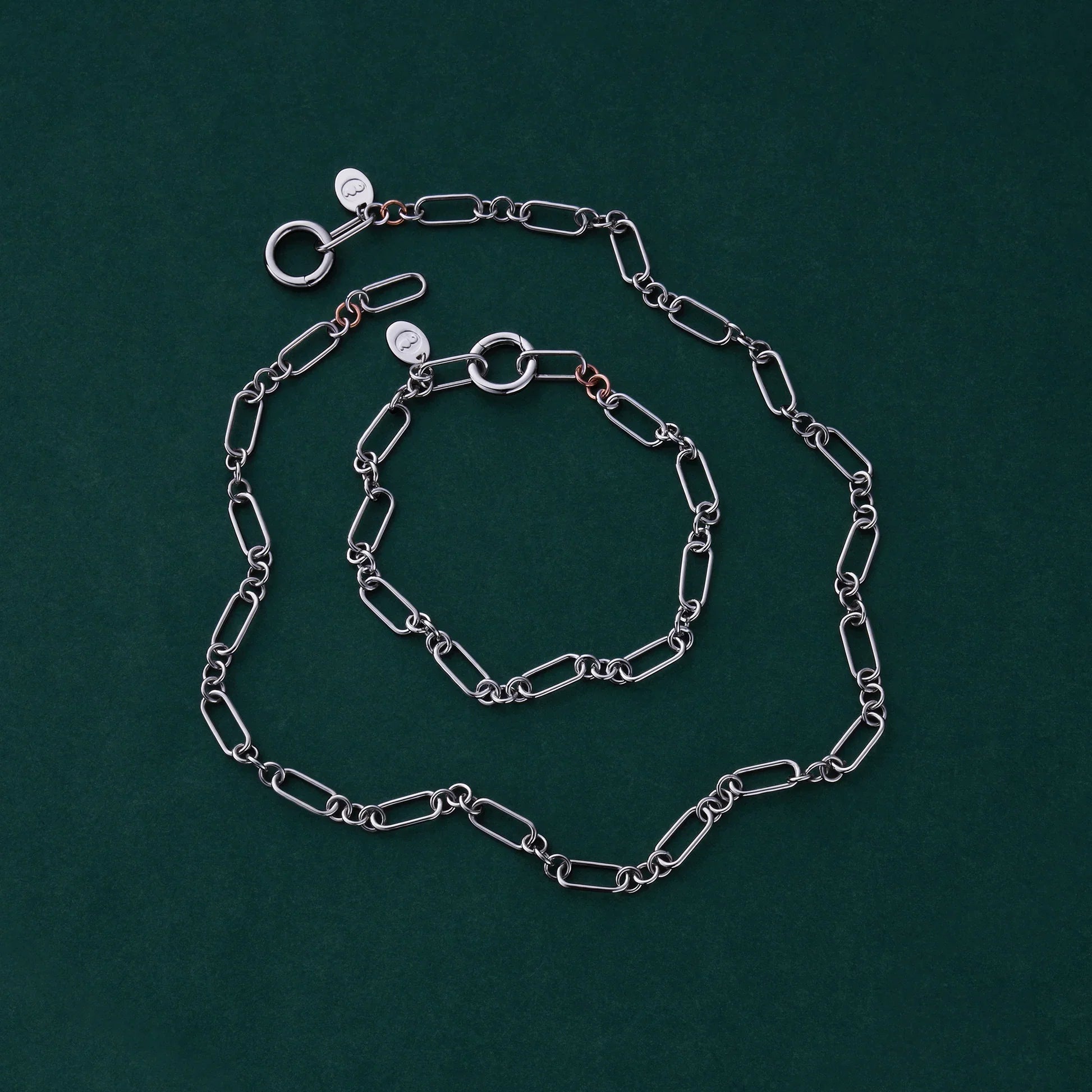 The Clogau Insignia Charm Bracelet, a silver bracelet from Clogau, available at OD’s Jewellers in St Helens.