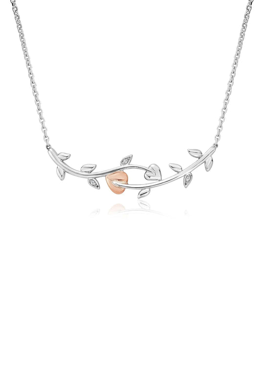 Clogau Tree Of Life Vine Necklace in Sterling Silver