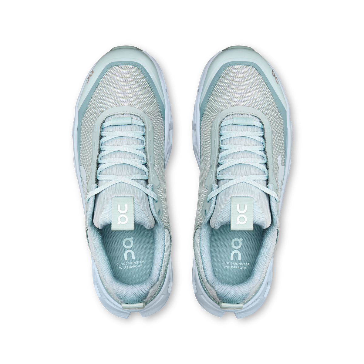 Women's On Running Cloudmonster 1 WP Brook/Seaglass