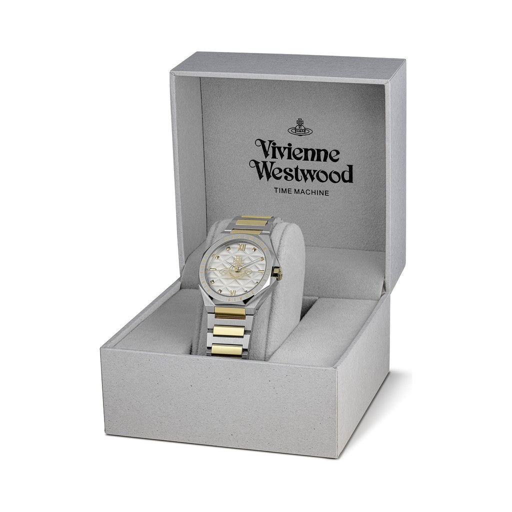 Vivienne Westwood Ladies Aldgate Silver Dial Bracelet Watch VV344SWSG — view 7