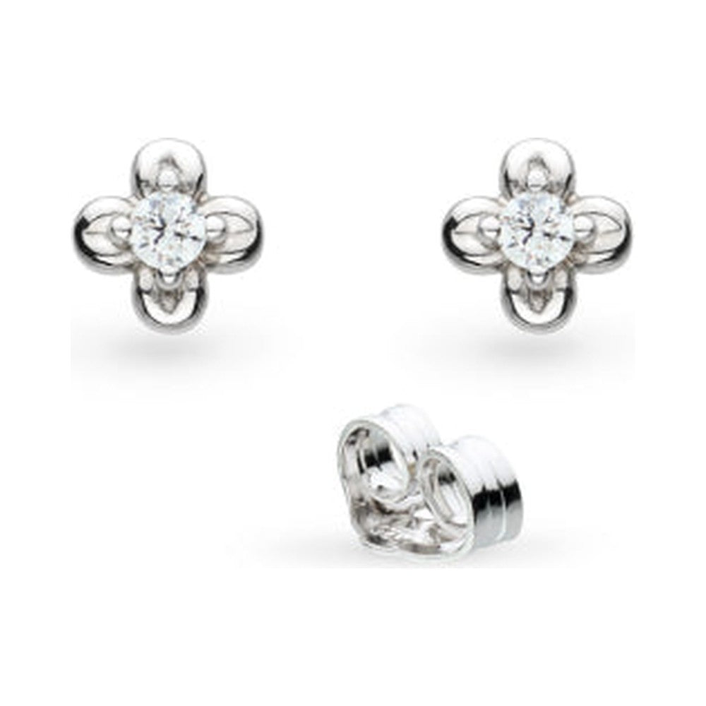 Kit Heath Blossom Flyte Honey Flower Glitz Mini Stud Earrings