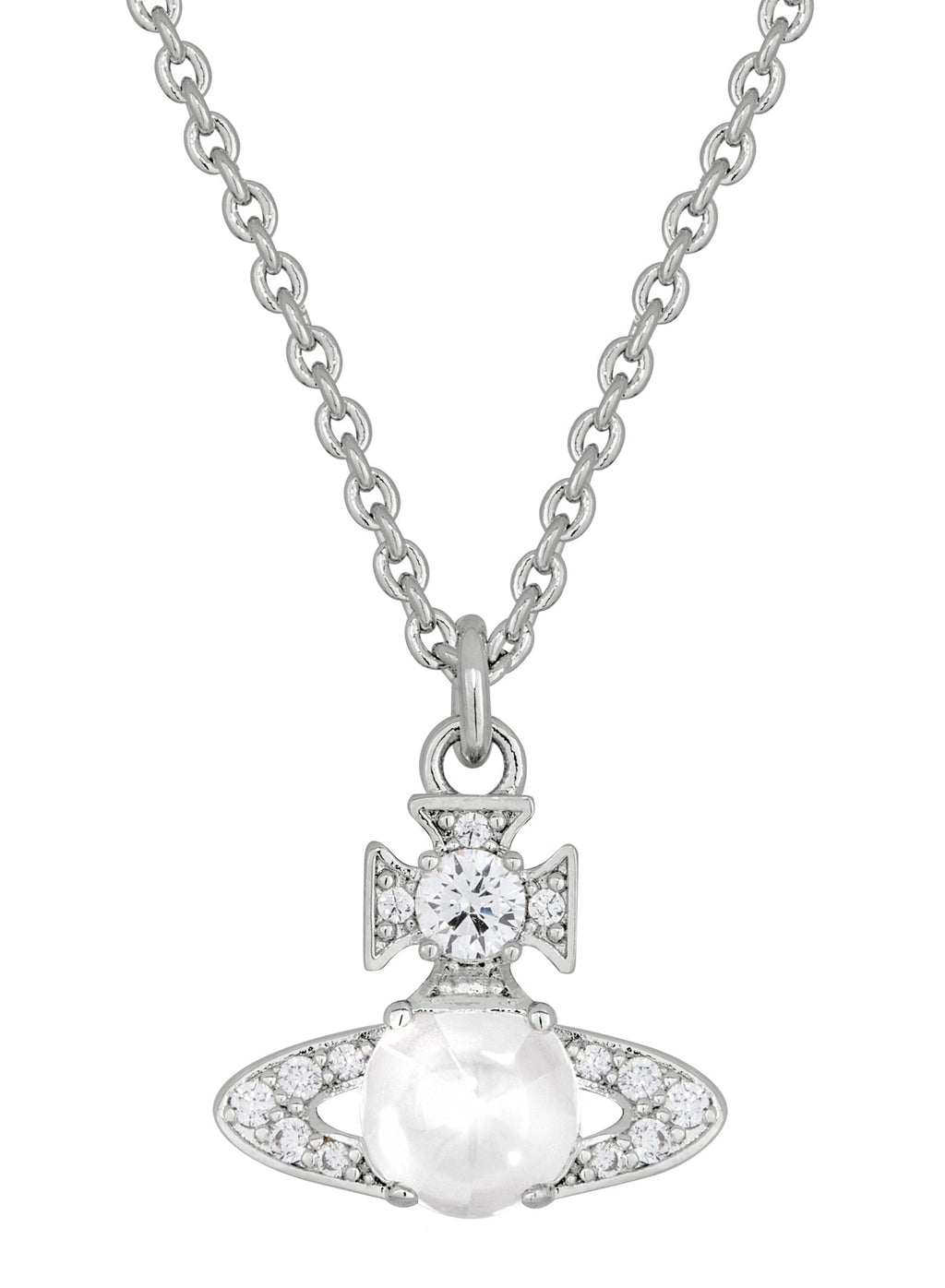 Vivienne Westwood Ondina CZ Necklace 630203JJ-02P102-
