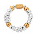 Beaded ring with 'ChloBo' nameplate.
