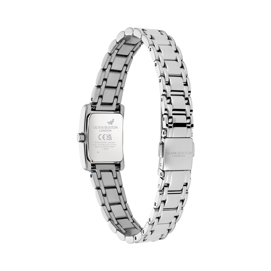 Silver Olivia Burton wristwatch.