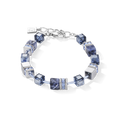 The Coeur De Lion Sodalite Bracelet, blue sodalite with silver-tone metal, from Coeur De Lion, at OD’s Jewellers St Helens