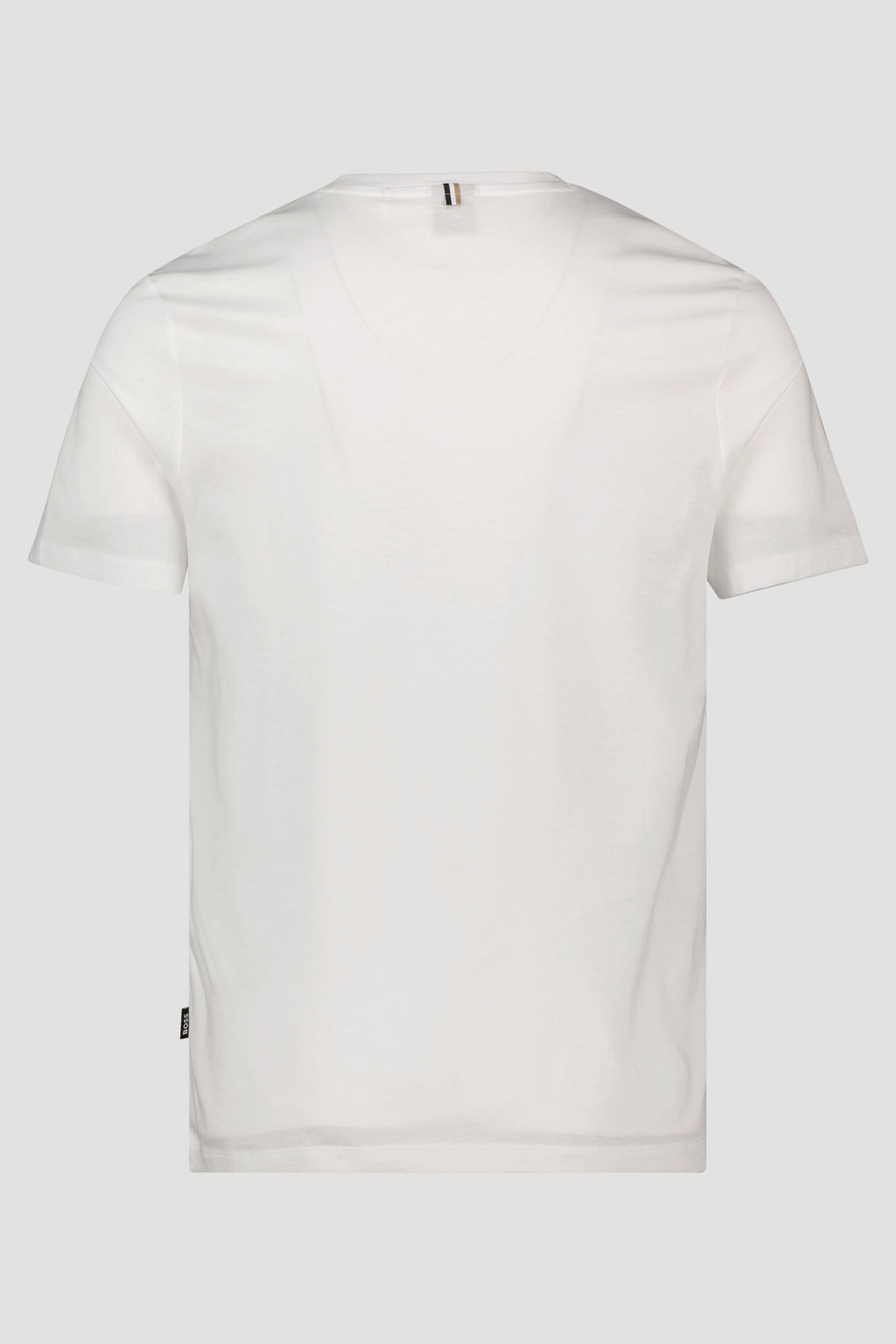 Men's BOSS Black Tessler 150 White Slim Fit T Shirt - image 3