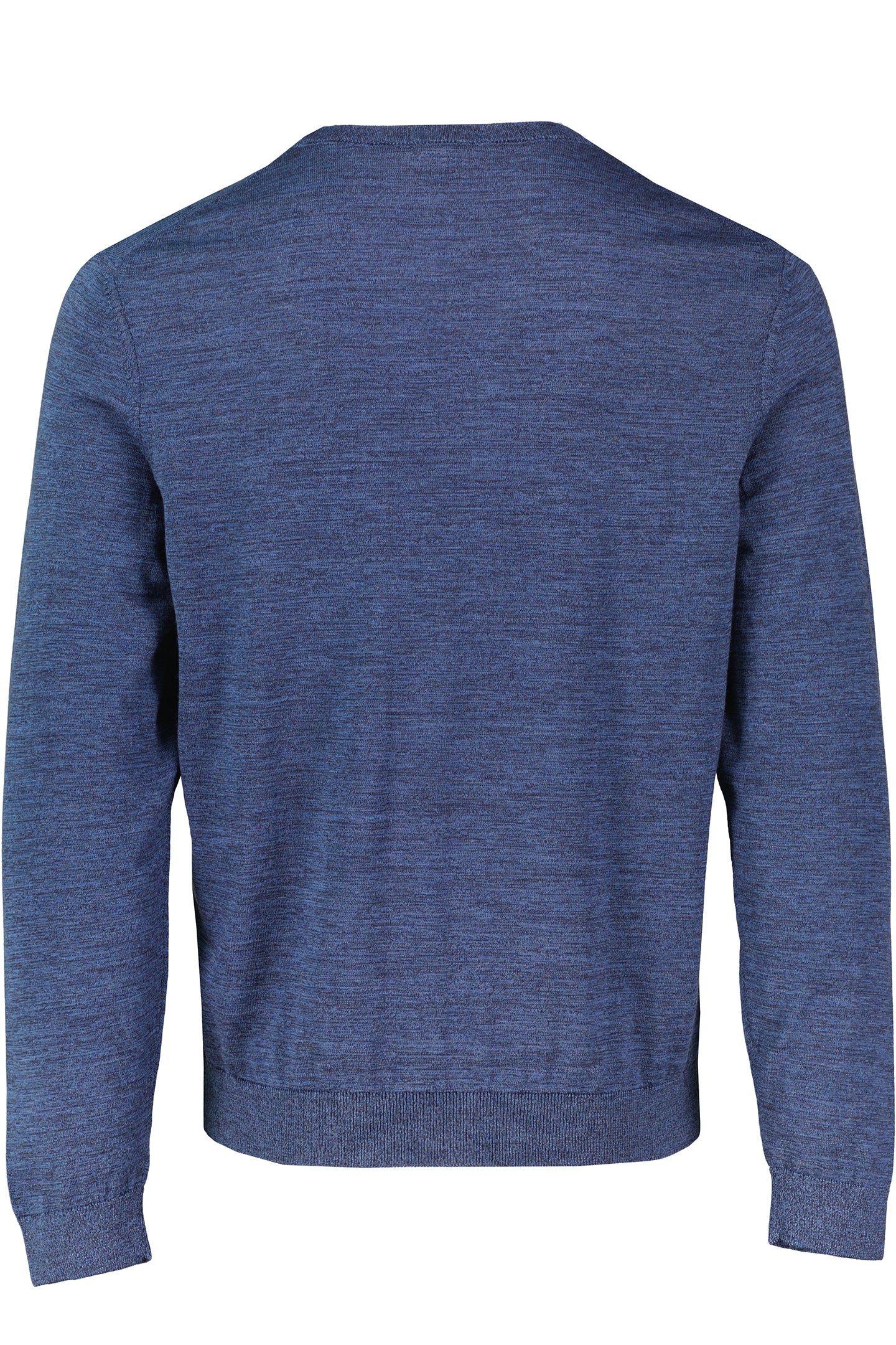 Men's BOSS Black Leno-P Dark Blue Crew Neck Knitwear - image 3