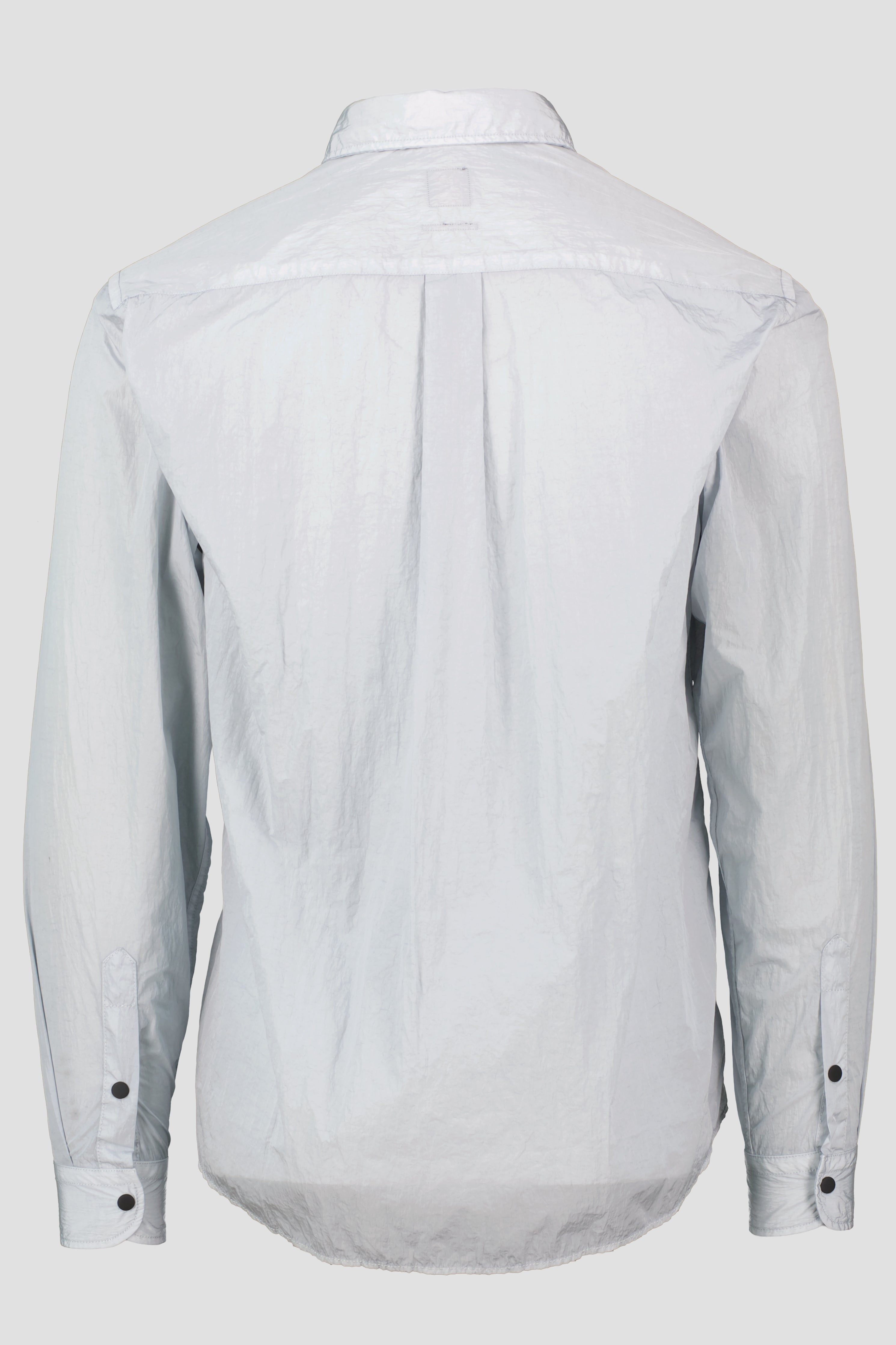 Men's BOSS Orange Light Grey Lambini Relaxed Fit Shirt — view 2