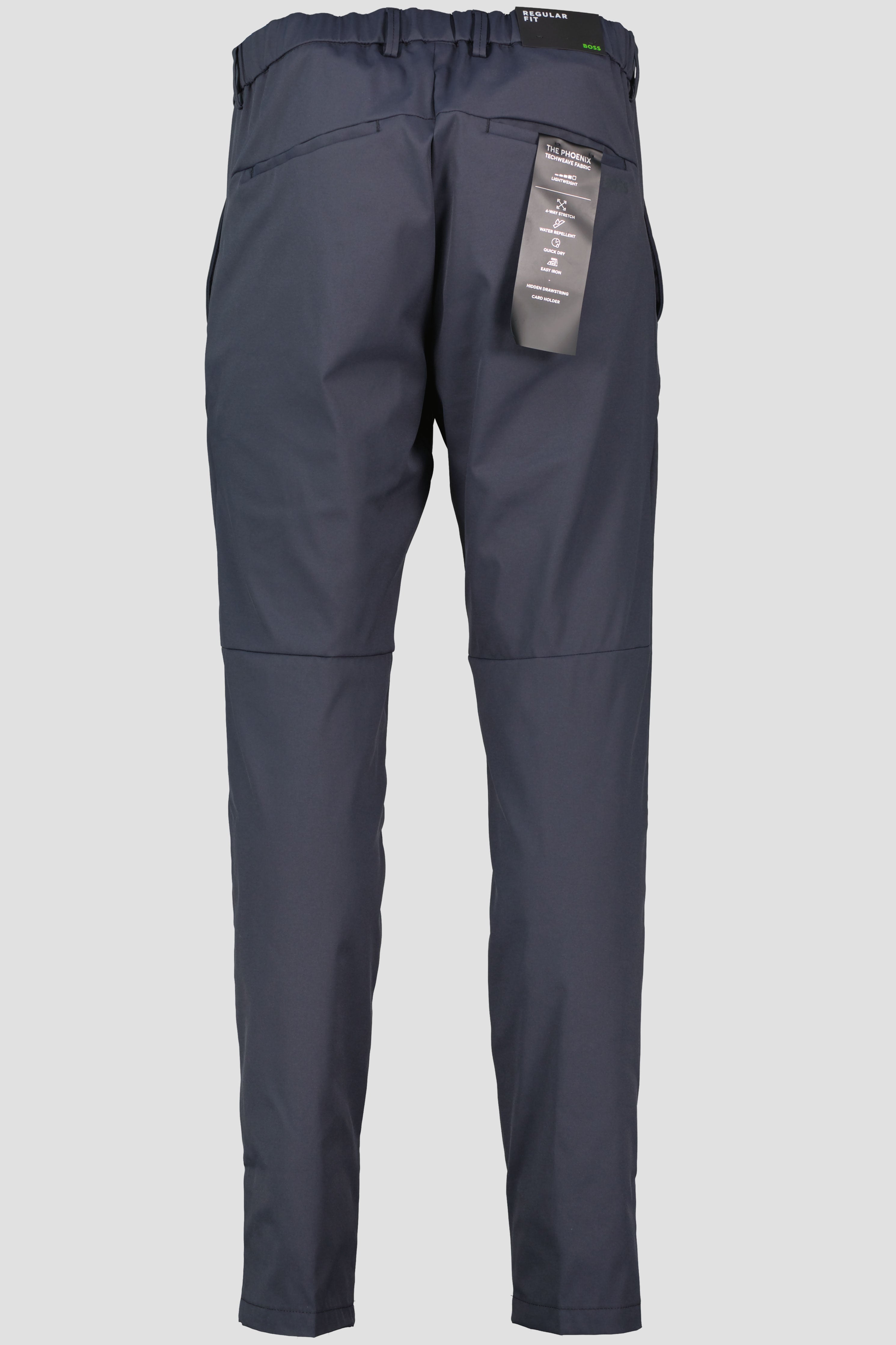 Men's BOSS Green T Phoenix Regular Fit Dark Blue Trousers - image 3