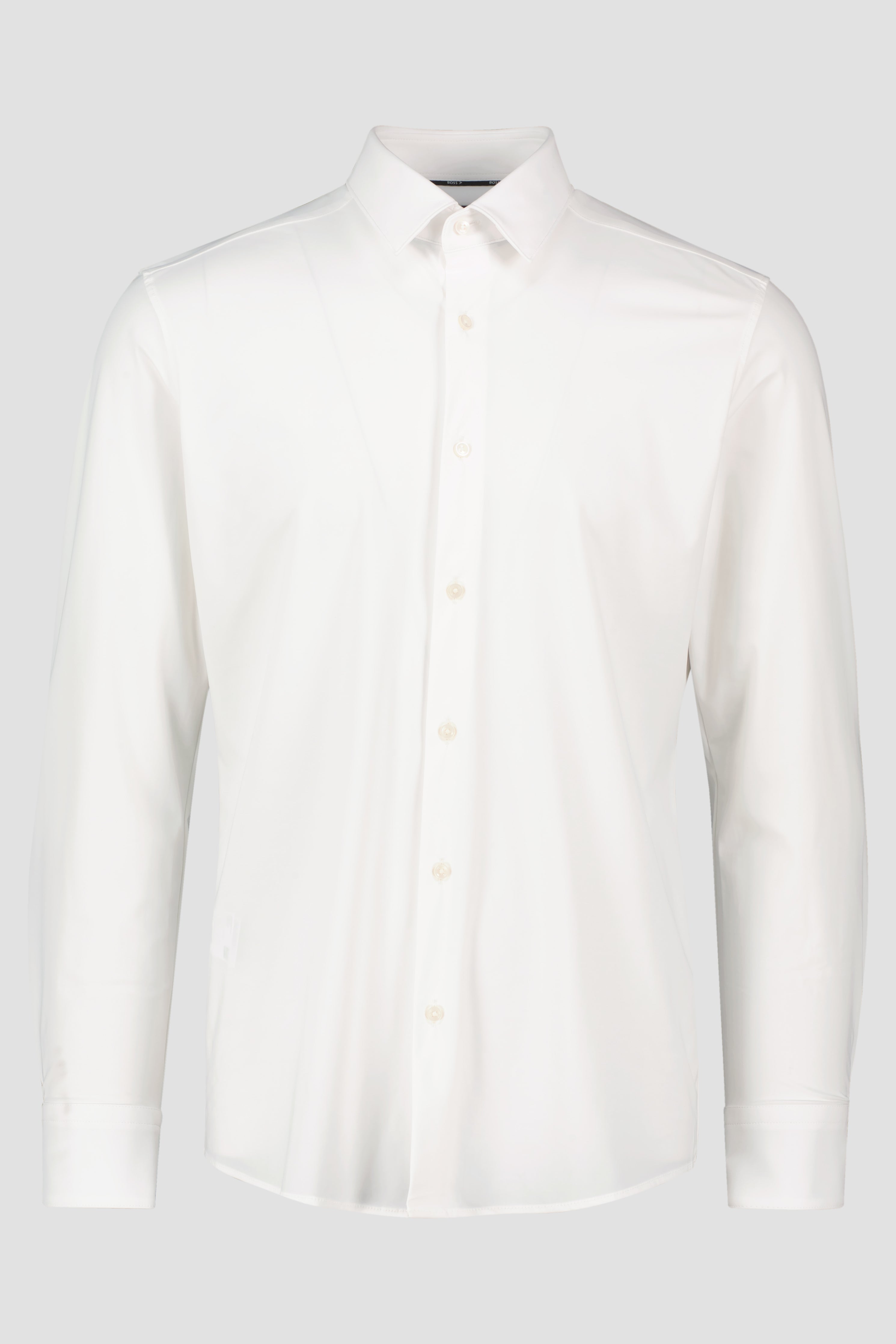 Men's BOSS Black P Hank S Kent White Slim Fit Shirt