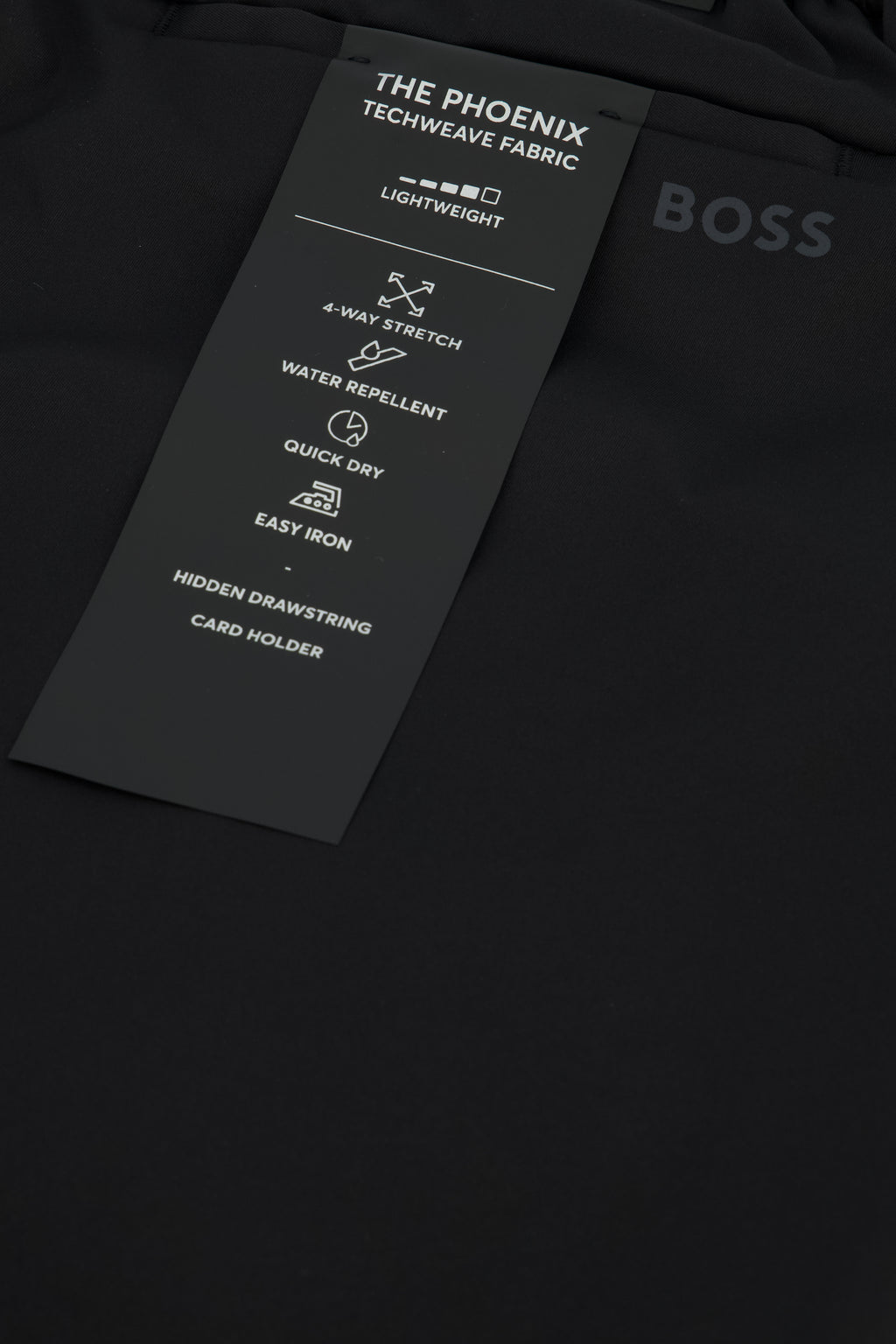 Men's BOSS Green S Phoenix Slim Fit Black Shorts - image 5