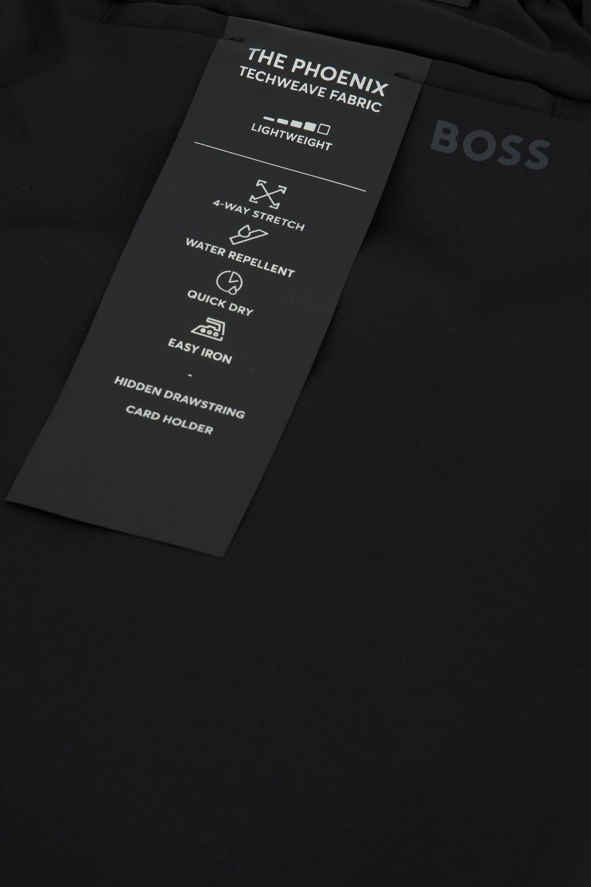 Men's BOSS Green S Phoenix Slim Fit Black Shorts - image 5