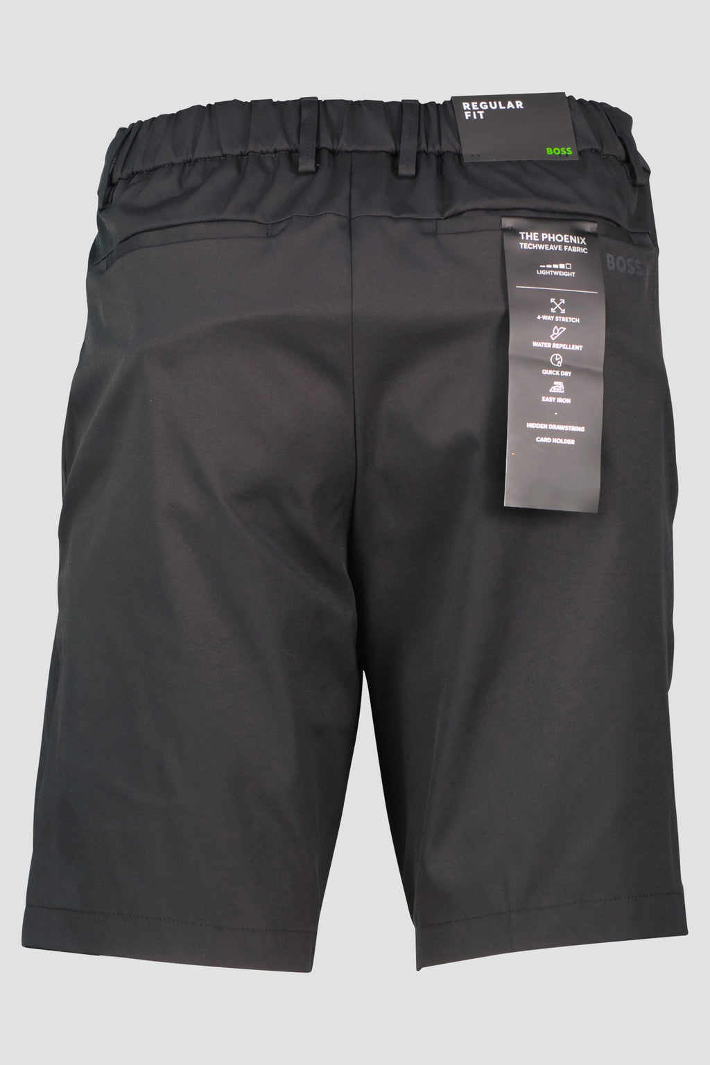 Men's BOSS Green S Phoenix Slim Fit Black Shorts - image 3