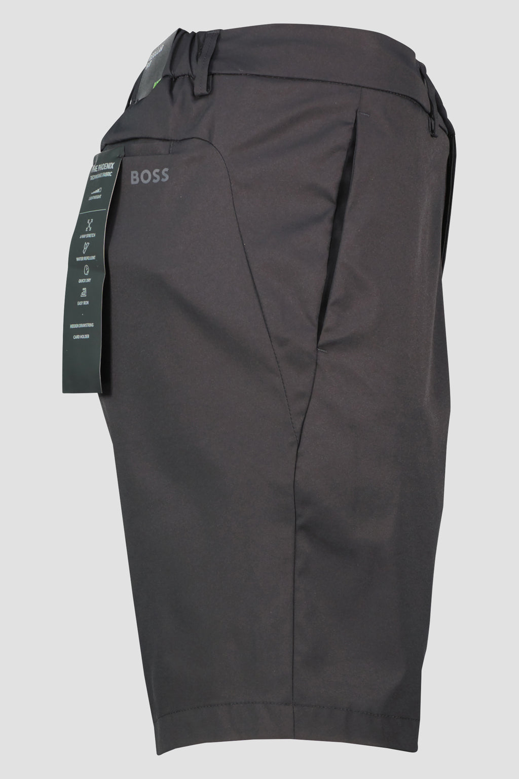 Men's BOSS Green S Phoenix Slim Fit Black Shorts - image 4