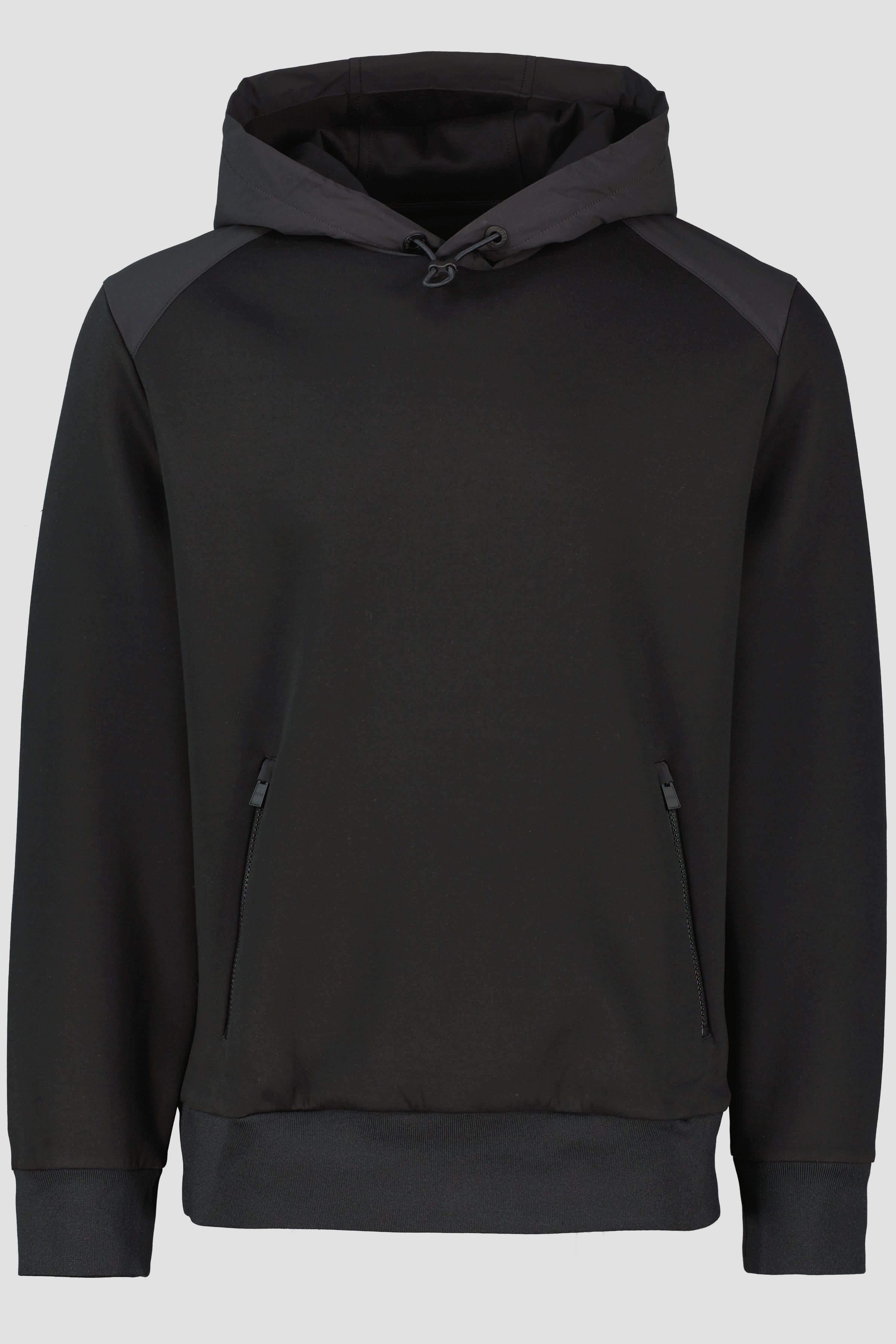 Men's BOSS Black P-Seeger Black Hoodie - image 2