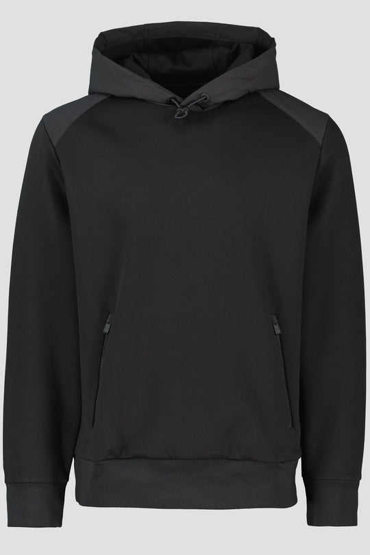 Men's BOSS Black P-Seeger Black Hoodie