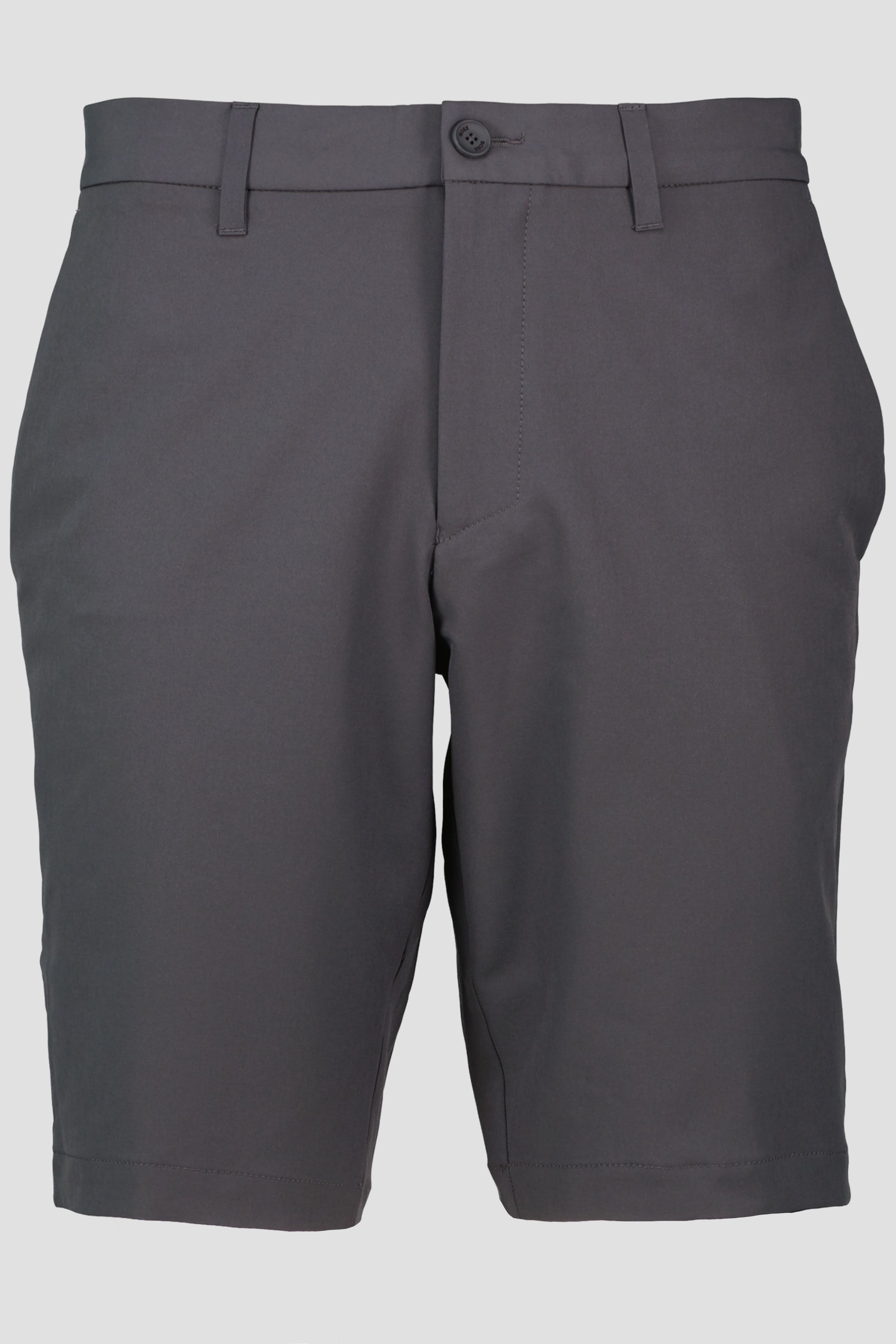 Men's BOSS Green S Commuter Slim Fit Charcoal Shorts