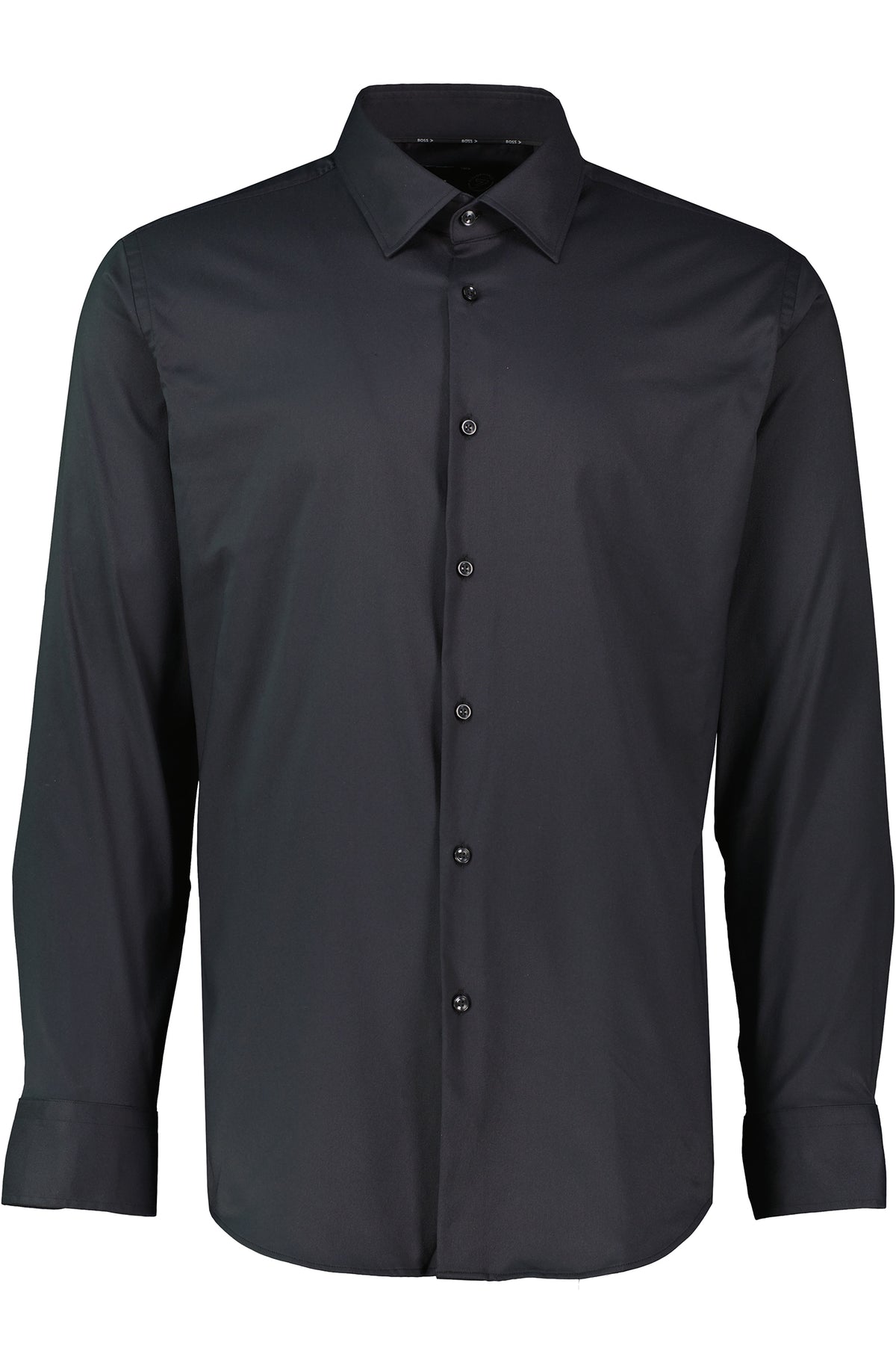 Mens BOSS Black P-HANK-kent-C1-222 Black Slim Fit Shirt - image 2