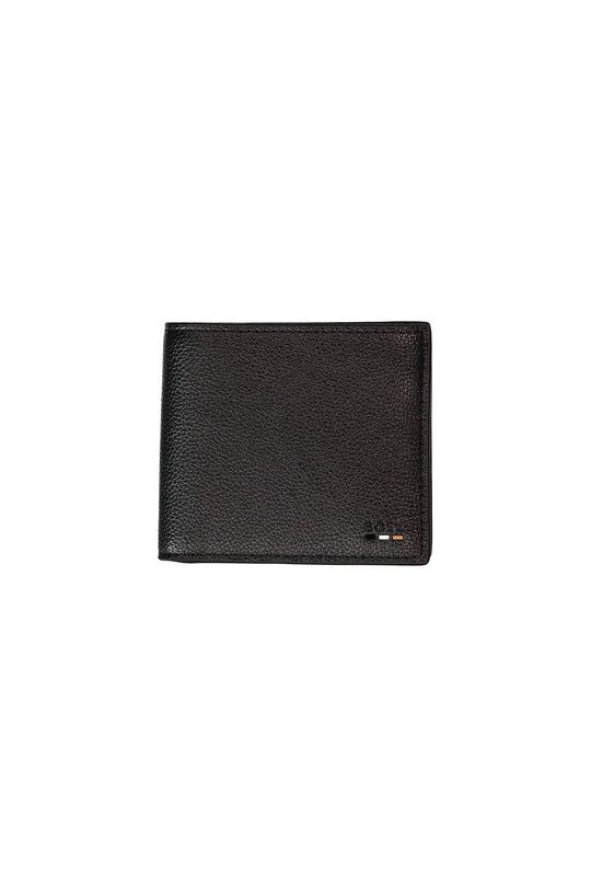 Mens BOSS Black Ray_4cc_Coin N. Black Wallet