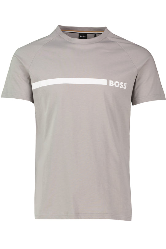 Mens BOSS Black T-Shirt RN Slim Fit Medium Grey T Shirt