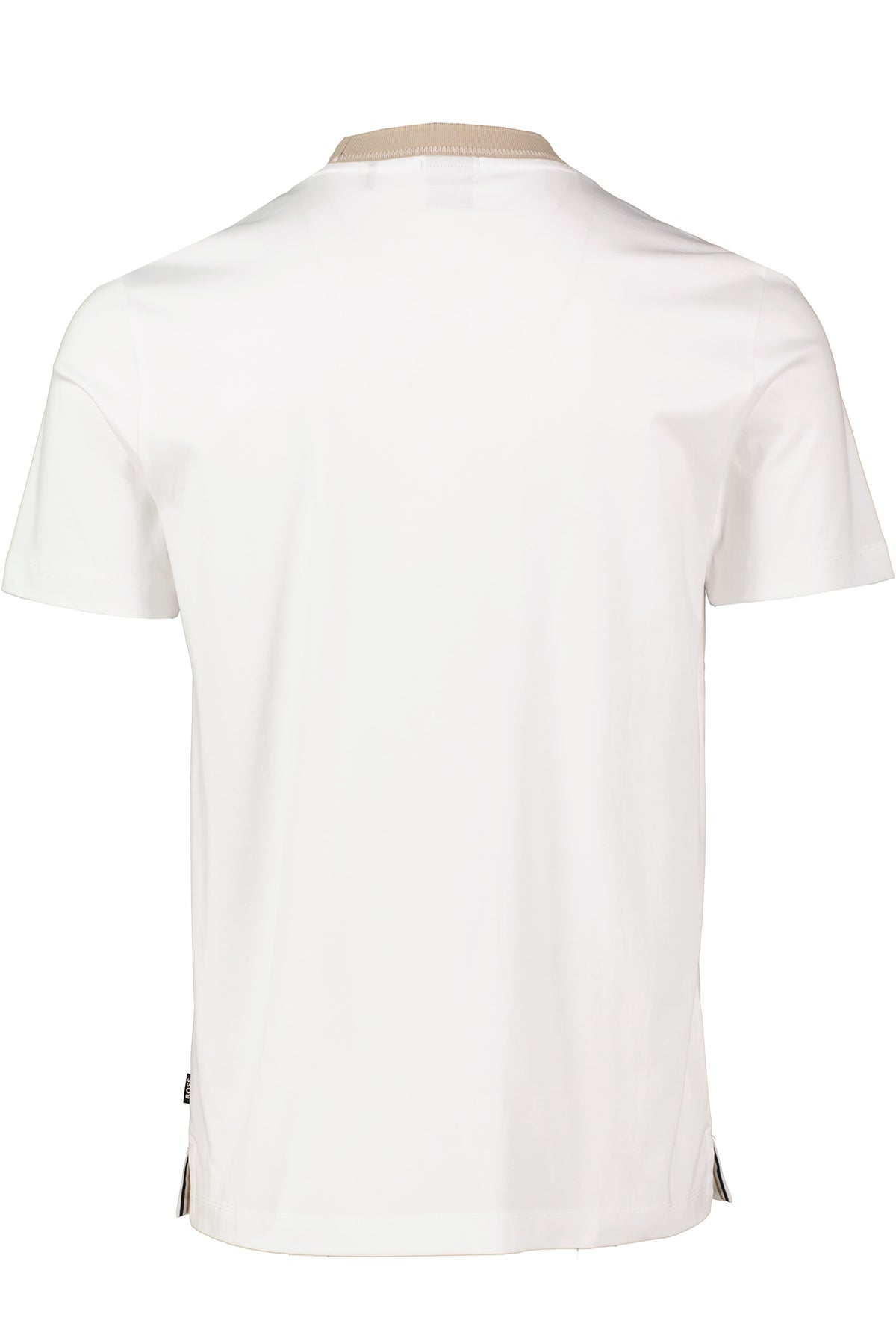 Mens BOSS Black H-Tessler 199 White Slim Fit T Shirt - image 3