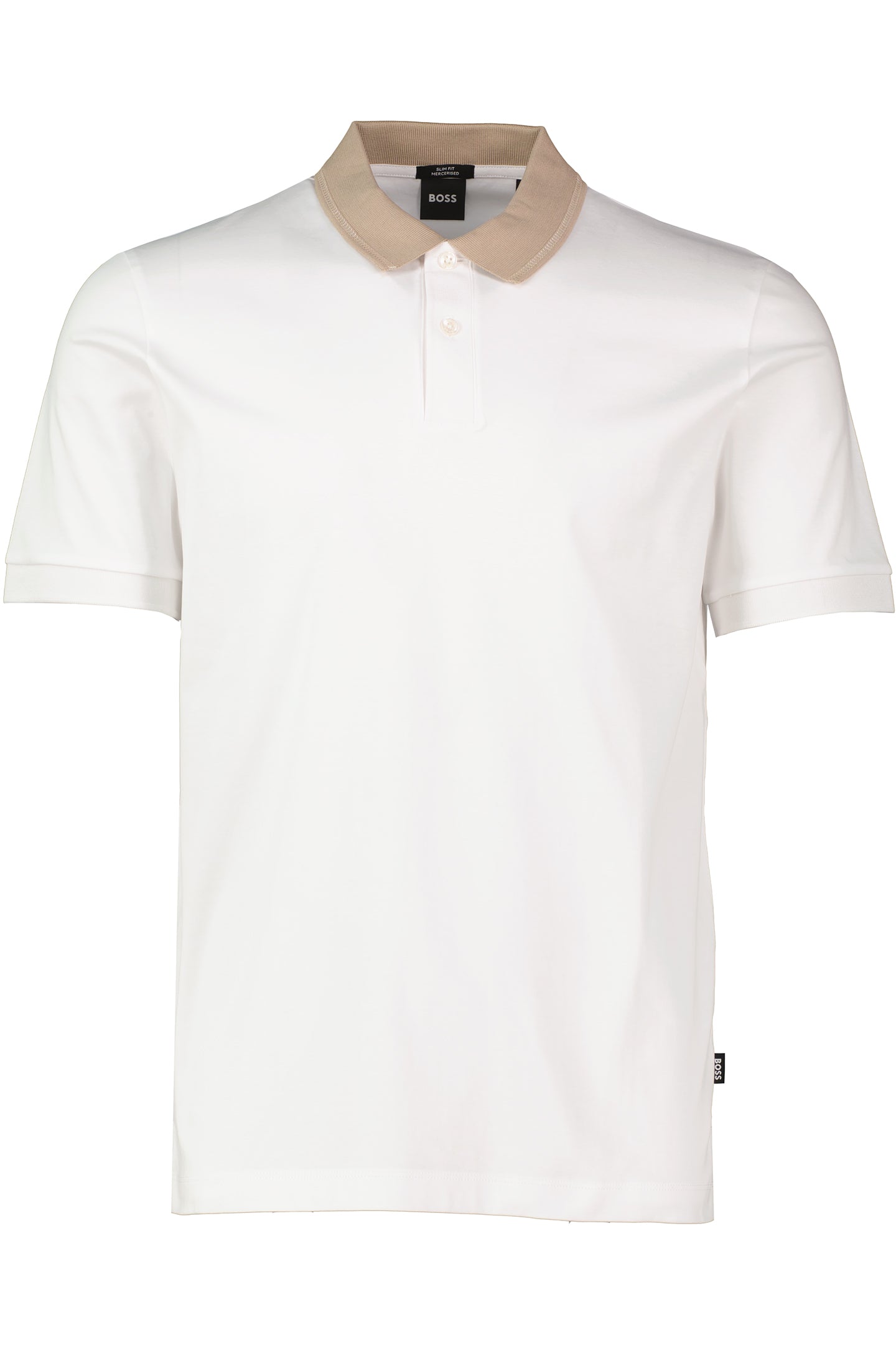 Mens BOSS Black H-Phillipson 199 Natural Slim Fit Polo Shirt - image 2