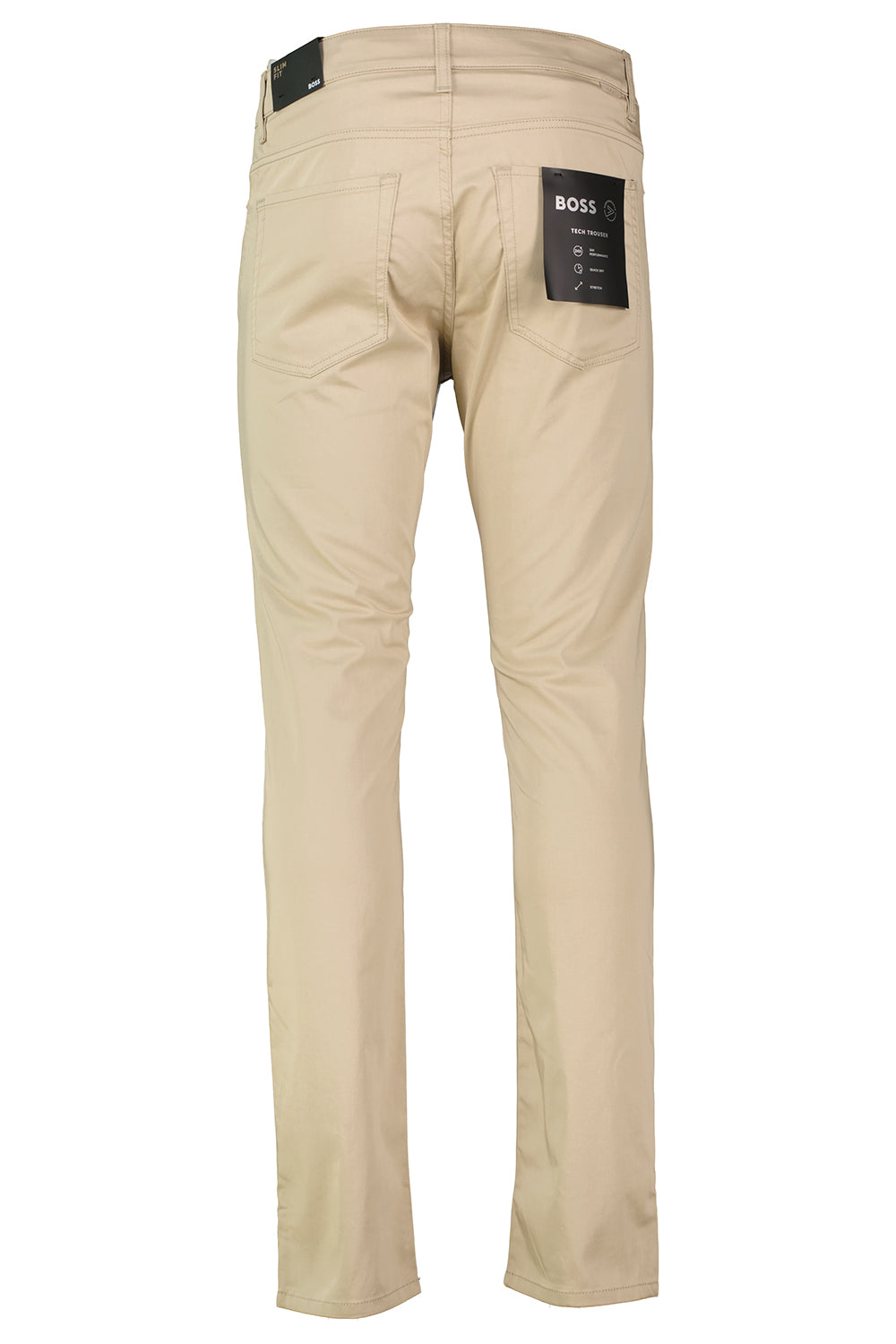 Mens BOSS Black P-Delaware5 Light Beige Slim Fit Jeans - image 3