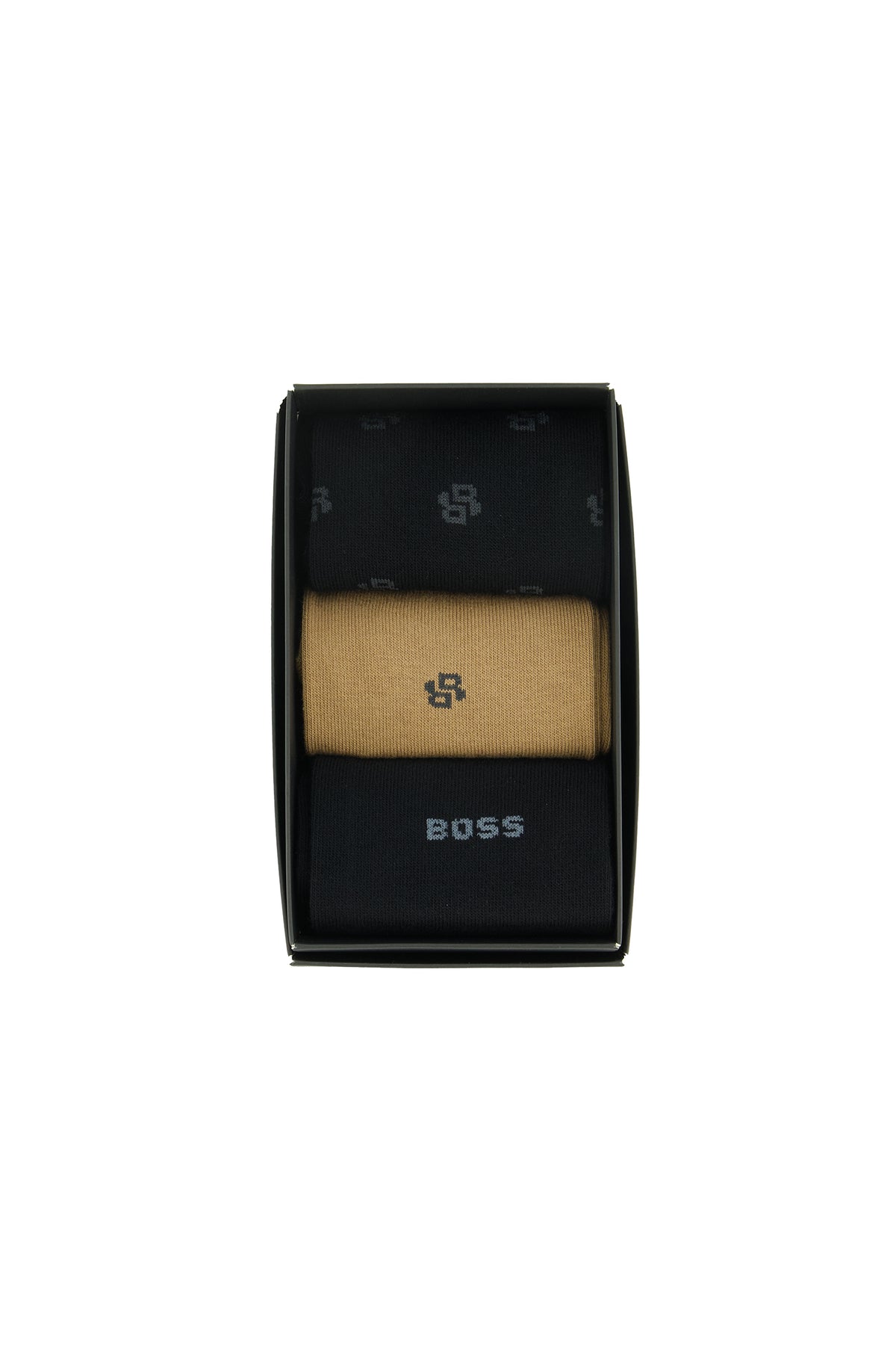 Mens BOSS Black 3P Gift set CC Socks — view 2