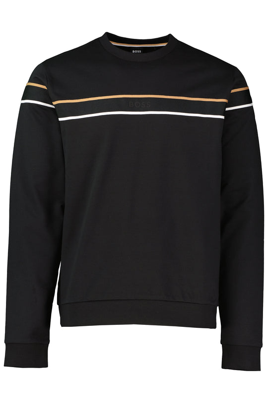 Mens BOSS Black Loungewear Black Sweatshirt