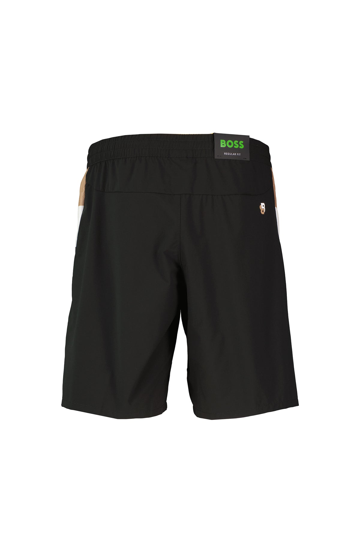 Mens BOSS Green Black S_T-Match 9 inch Shorts - image 3