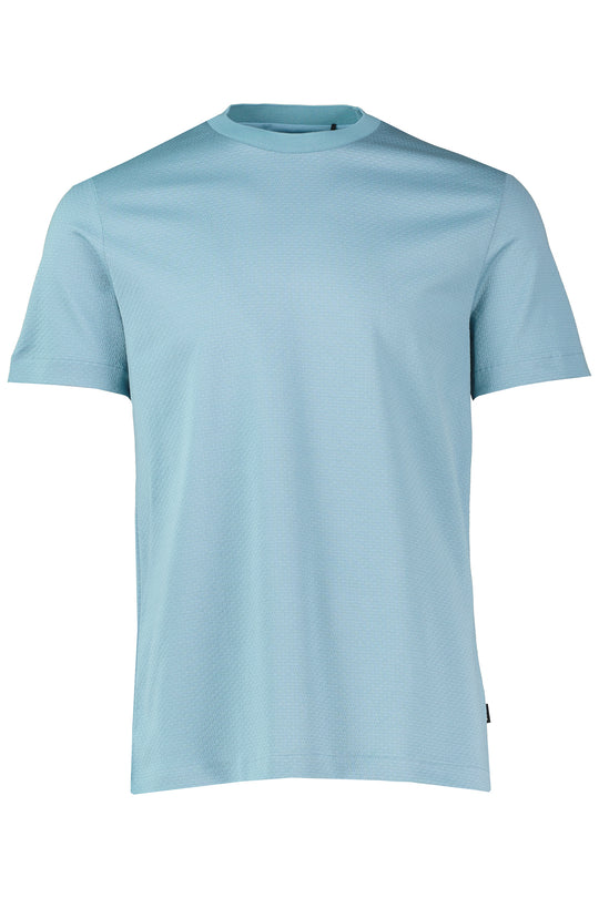 Mens BOSS Black C-Thompson 212 Pastel Blue T Shirt