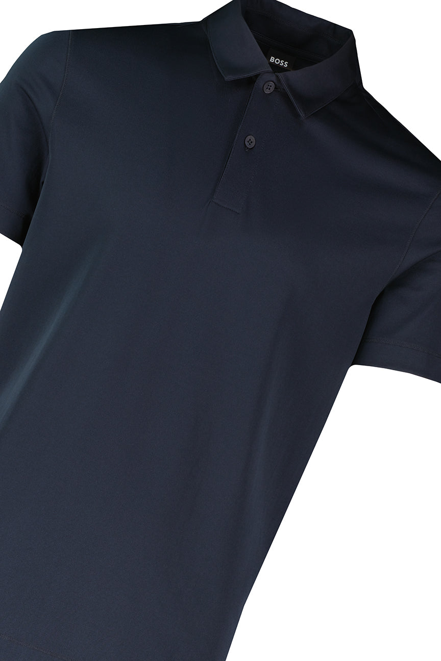 Men's BOSS Black P Paino 152 Dark Blue Polo Shirt - image 4