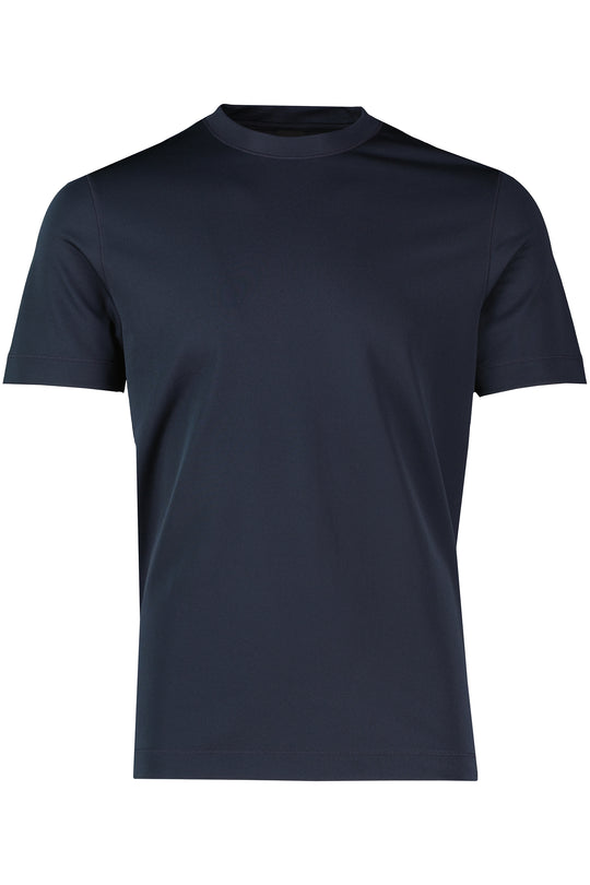 Men's BOSS Black P-Tiburt 152 Dark Blue Short Sleeve T Shirt