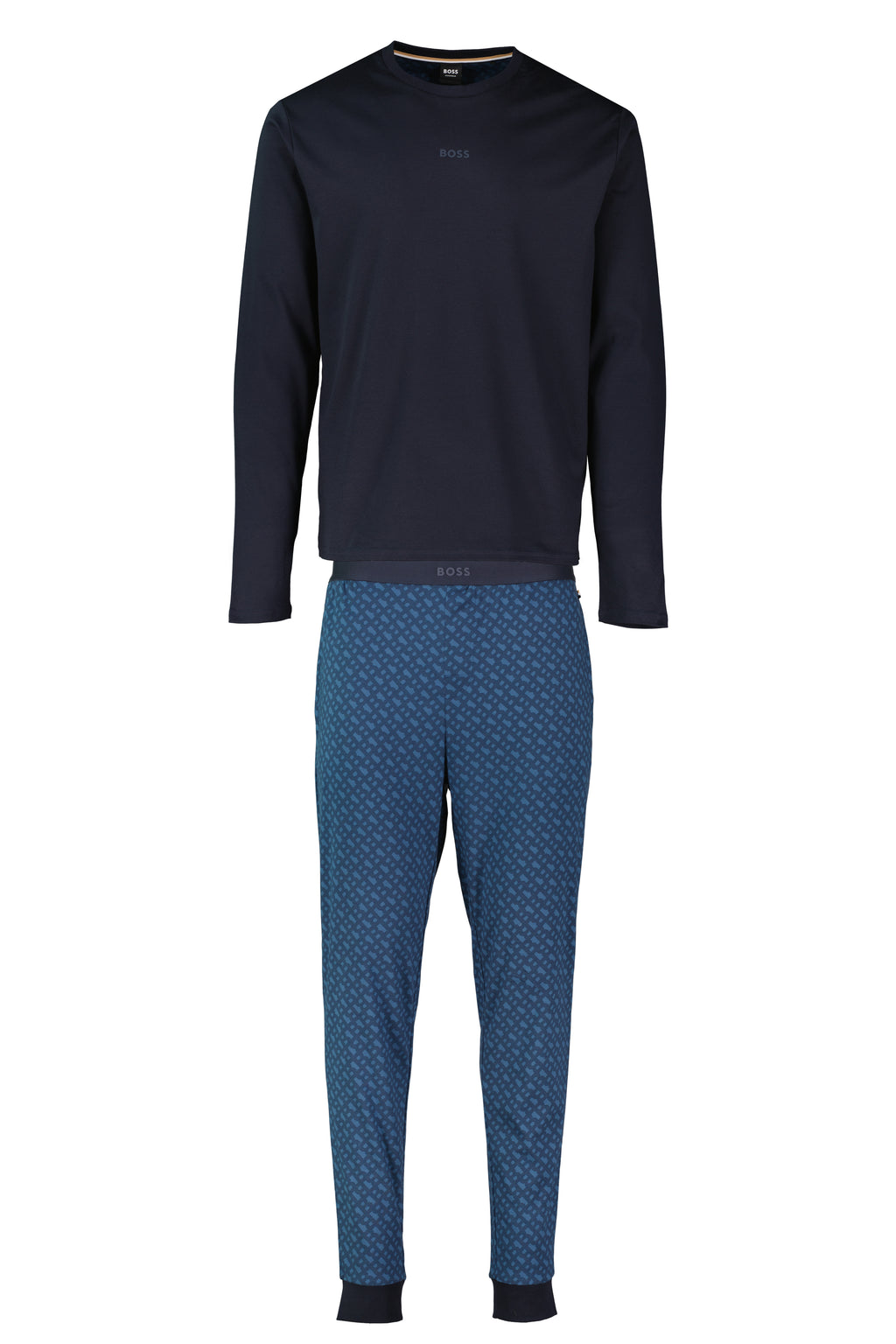 Men's BOSS Black Gift Set Navy Pyjamas - image 6