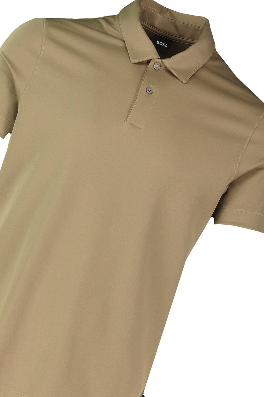 Men's BOSS Black P Paino 152 Open Brown Polo Shirt - image 4