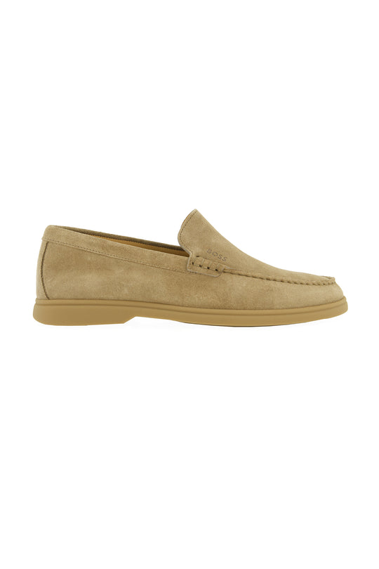 Mens BOSS Black Sienne_Loaf_sd_N Beige Loafers