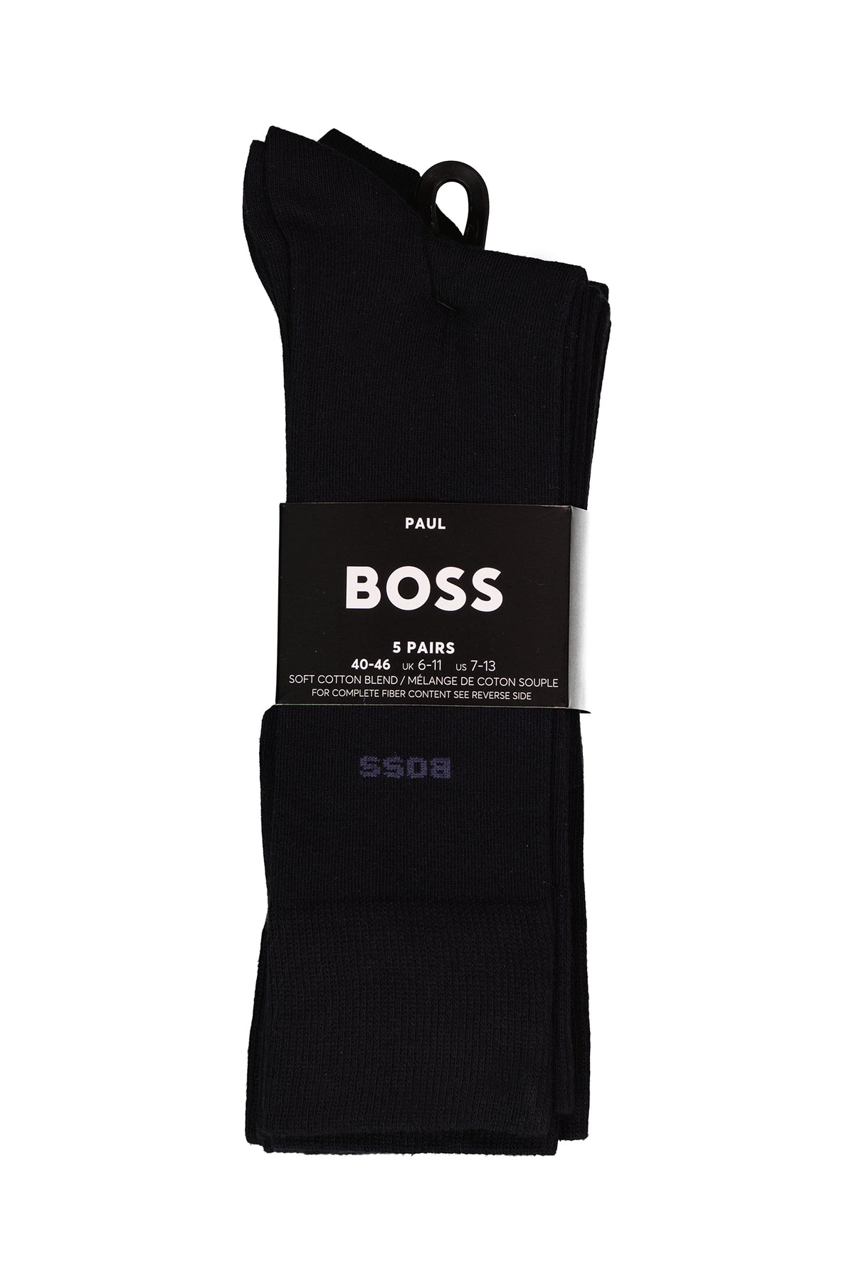 BOSS Bodywear & Swimwear 5P RS Uni CC Dark Blue Socks — view 2