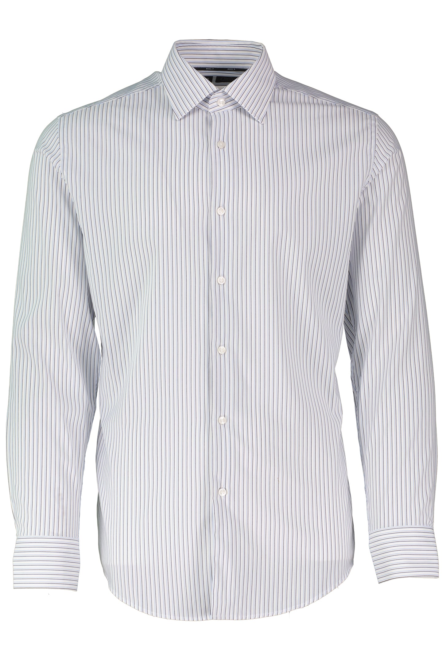 Mens BOSS Black P-HANK-kent-C1-222 Pastel Blue Slim Fit Shirt - image 2