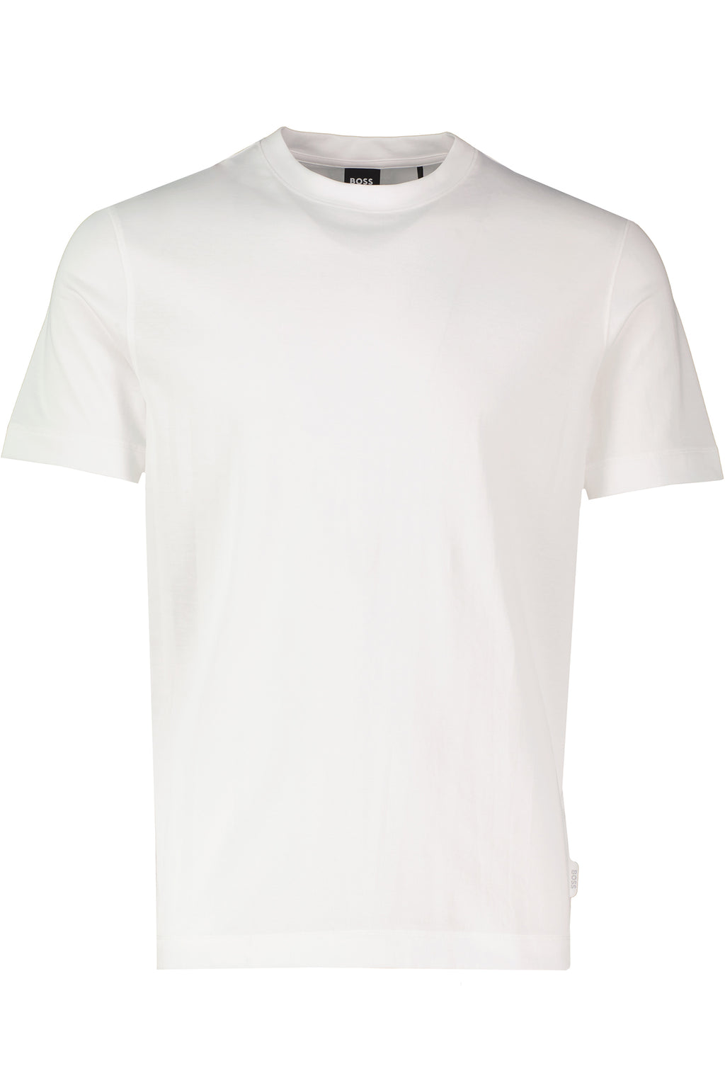Men's BOSS Black P-Tiburt 152 White Short Sleeve T Shirt - image 2