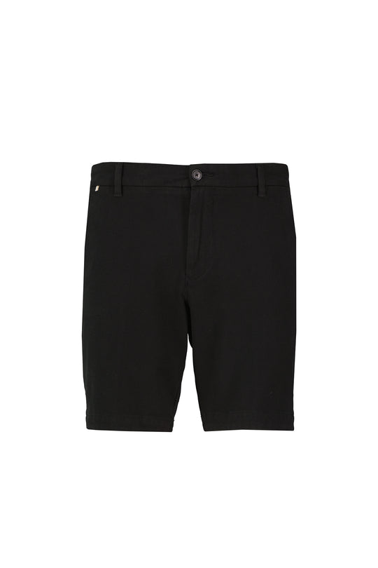 Mens BOSS Black H-Slice-Shorts1 Black Slim Fit Chino Shorts