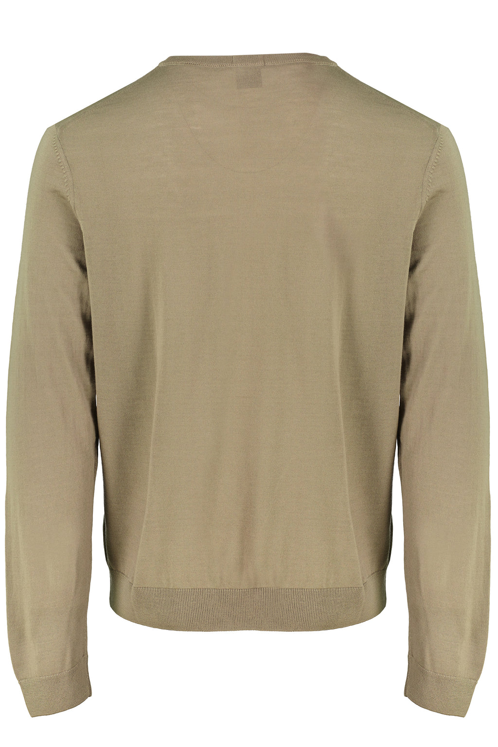 Men's BOSS Black Leno-P Dark Brown Crew Neck Knitwear - image 3