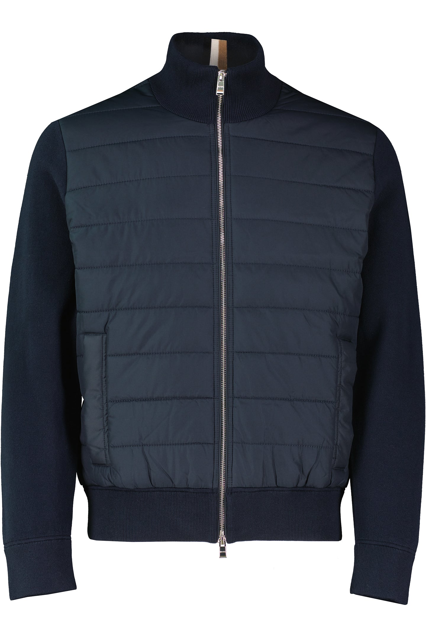 Men's BOSS Black Hernesto Dark Blue Hybrid Jacket