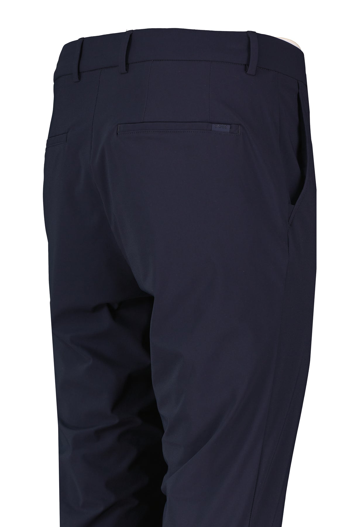 Mens BOSS Black P-Genius Dark Blue Tech Trouser - image 4