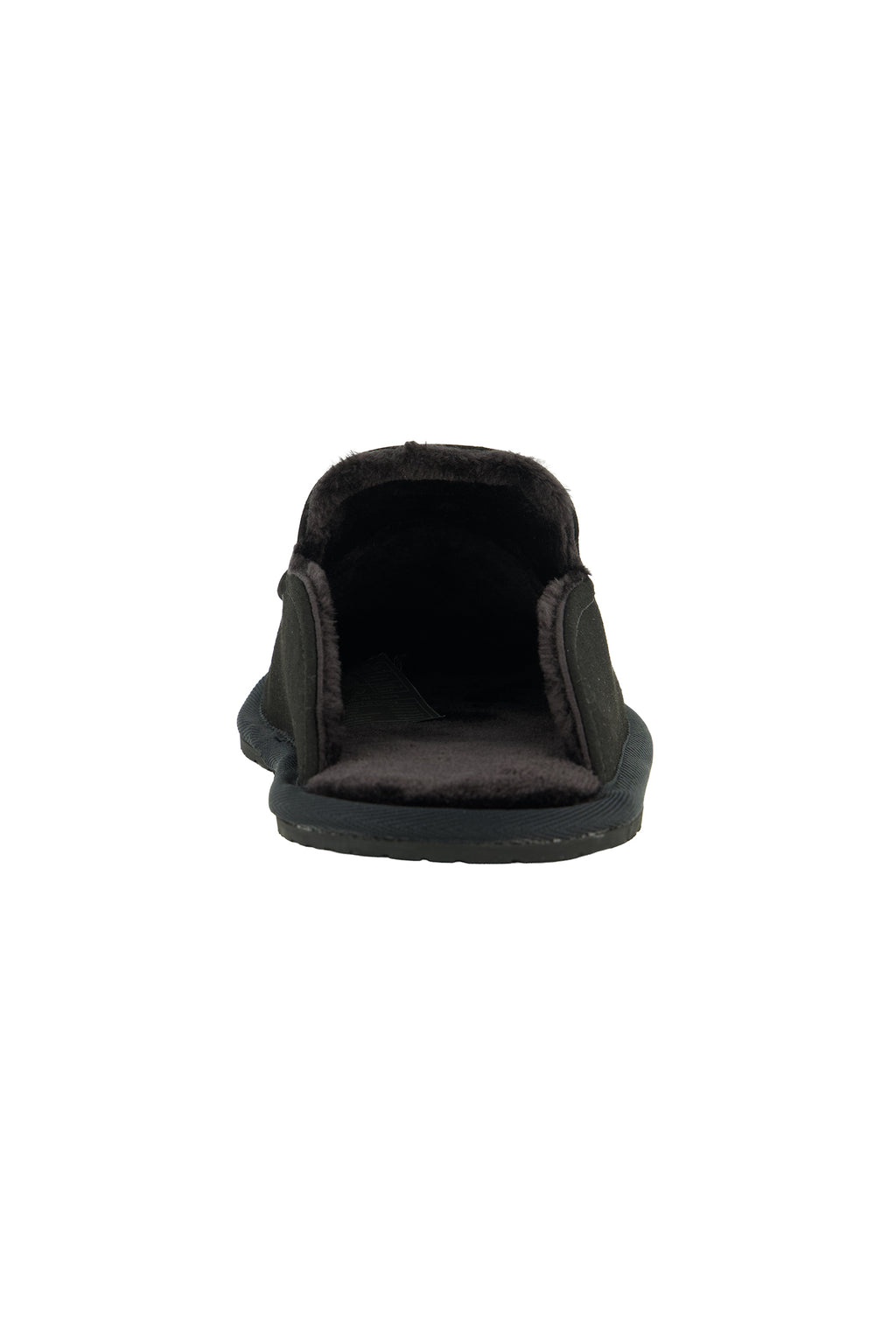 Mens BOSS Black Home_Mule_msfr Black Slippers — view 5