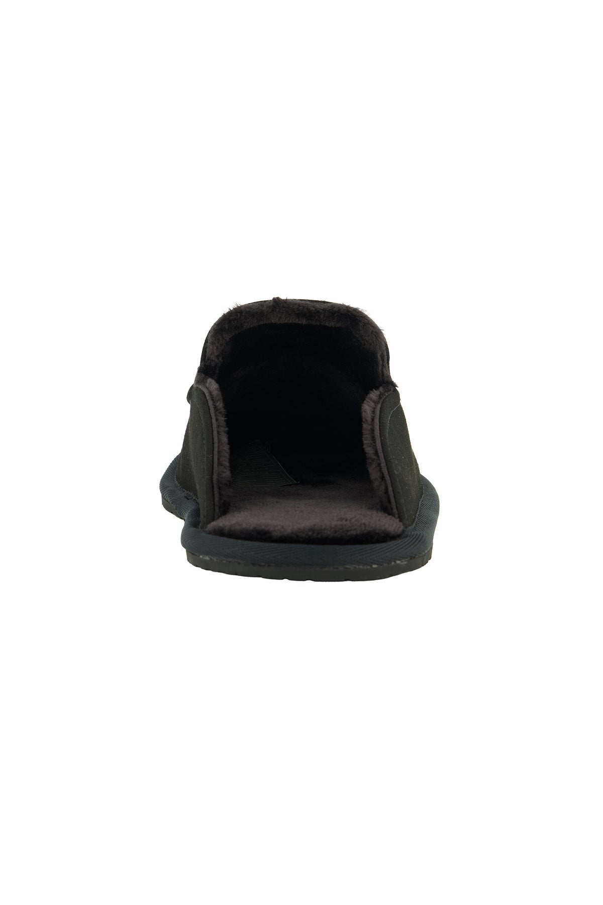 Mens BOSS Black Home_Mule_msfr Black Slippers — view 5