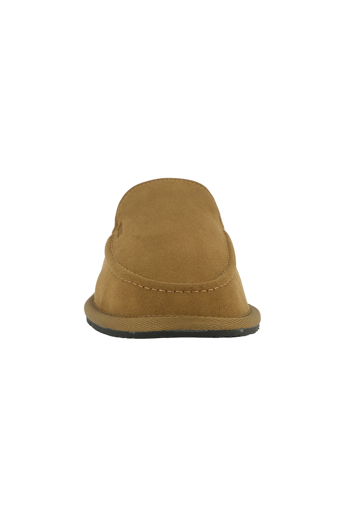 Mens BOSS Black Home_Mule_msfr Dark Brown Slippers — view 4